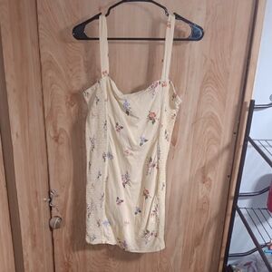 Floral Yellow Sundress